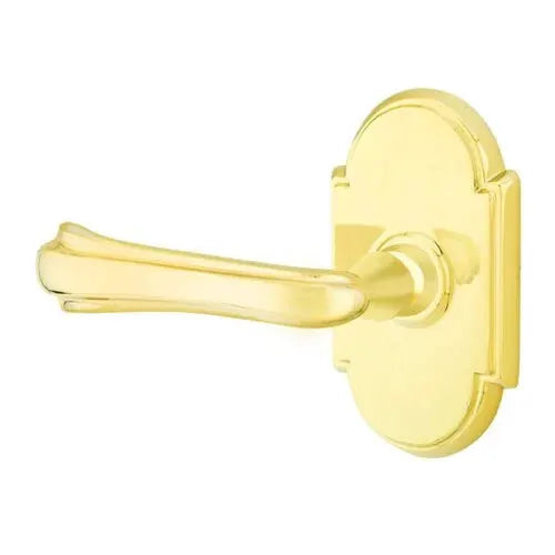 Emtek Wembley Lever with #8 Rose by Emtek