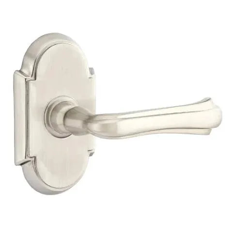 Emtek Wembley Lever with #8 Rose by Emtek