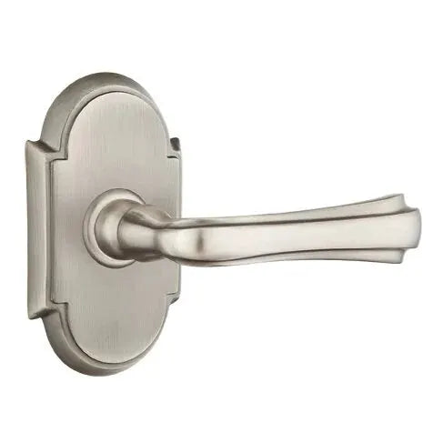 Emtek Wembley Lever with #8 Rose by Emtek