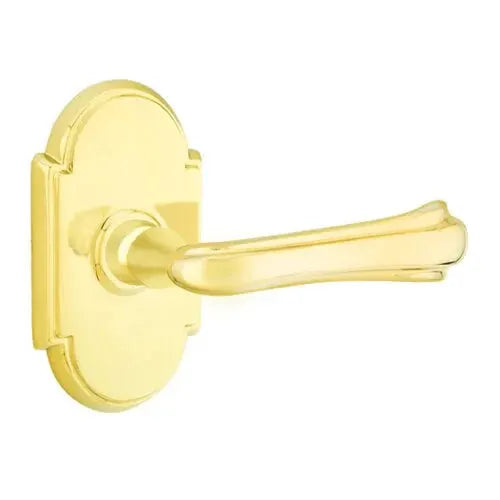 Emtek Wembley Lever with #8 Rose by Emtek