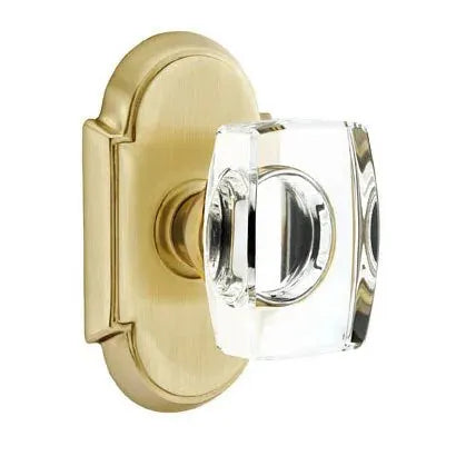 Emtek Windsor Door Knob with #8 Rose by Emtek