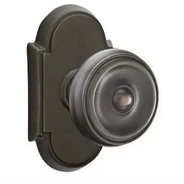 Emtek Waverly Door Knob with #8 Rose by Emtek