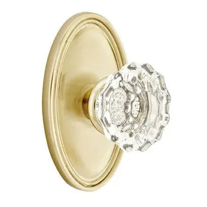 Emtek Astoria Door Knob with Oval Rose by Emtek
