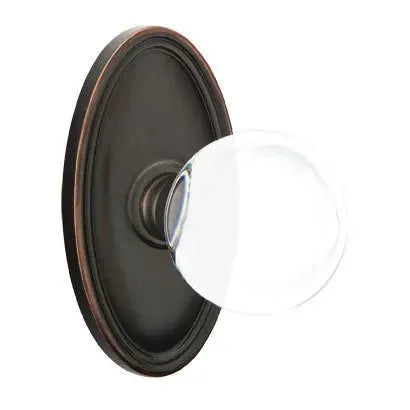 Emtek Bristol Door Knob with Oval Rose by Emtek