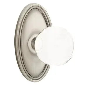 Emtek Bristol Door Knob with Oval Rose by Emtek