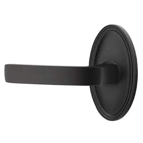 Emtek Breslin Lever with Oval Rose by Emtek
