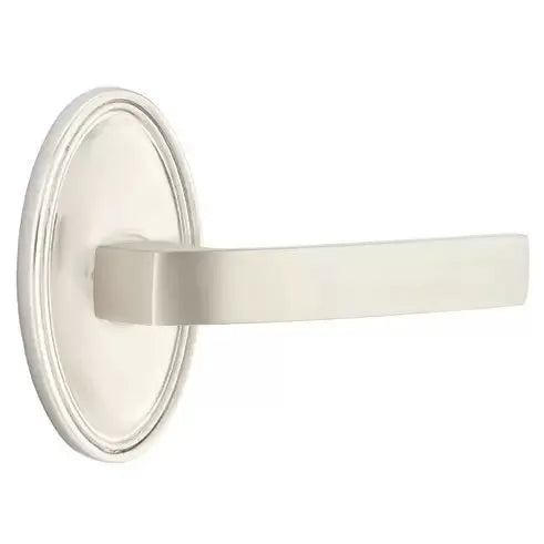 Emtek Breslin Lever with Oval Rose by Emtek