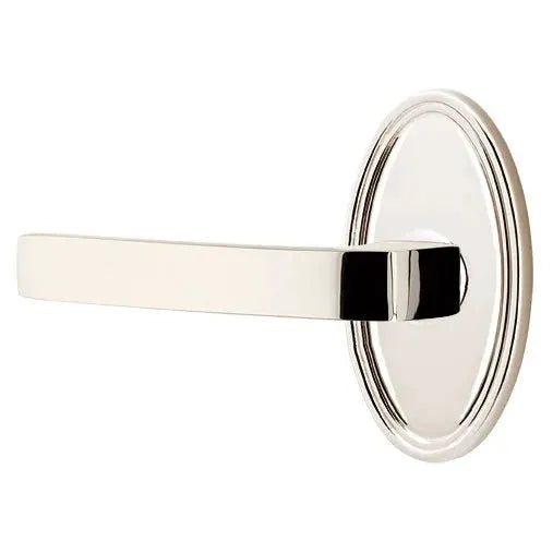 Emtek Breslin Lever with Oval Rose by Emtek