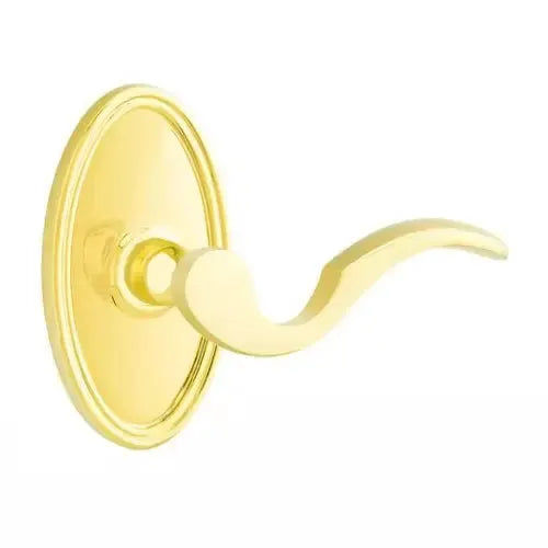 Emtek Cortina Door Lever with Oval Rose by Emtek