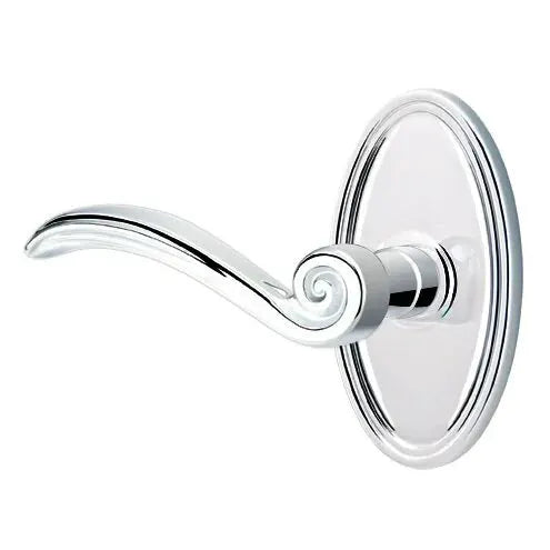 Emtek Elan Lever with Oval Rose by Emtek