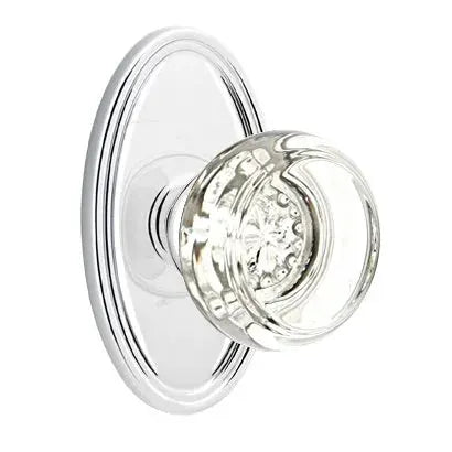 Emtek Georgetown Door Knob with Oval Rose by Emtek