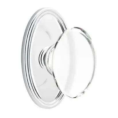 Emtek Hampton Door Knob with Oval Rose by Emtek