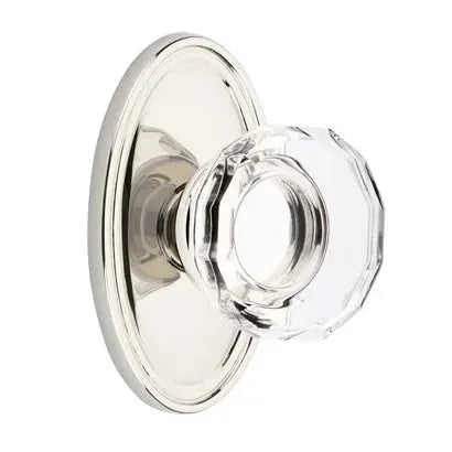 Emtek Lowell Door Knob with Oval Rose by Emtek
