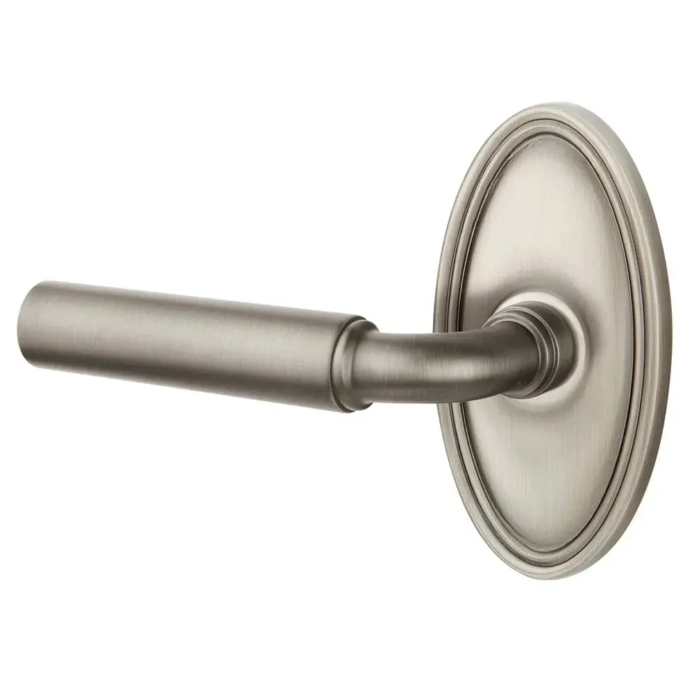Emtek Manning Door Lever with Oval Rose by Emtek