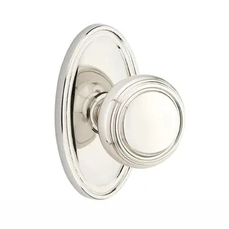 Emtek Norwich Door Knob with Oval Rose by Emtek