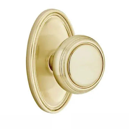 Emtek Norwich Door Knob with Oval Rose by Emtek