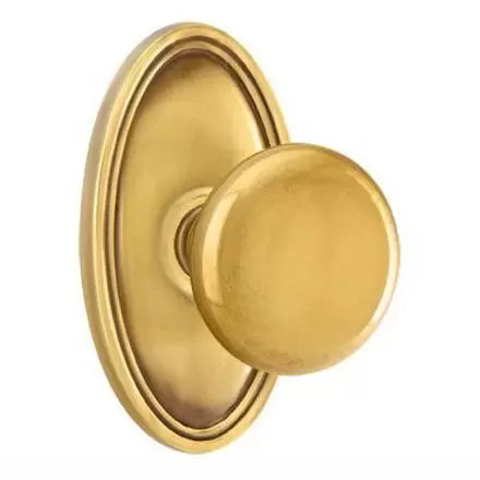 Emtek Providence Door Knob with Oval Rose by Emtek
