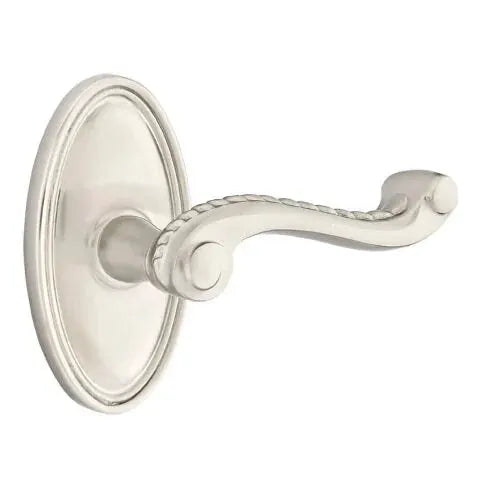 Emtek Rope Lever with Oval Rose by Emtek