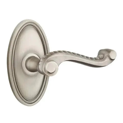 Emtek Rope Lever with Oval Rose by Emtek