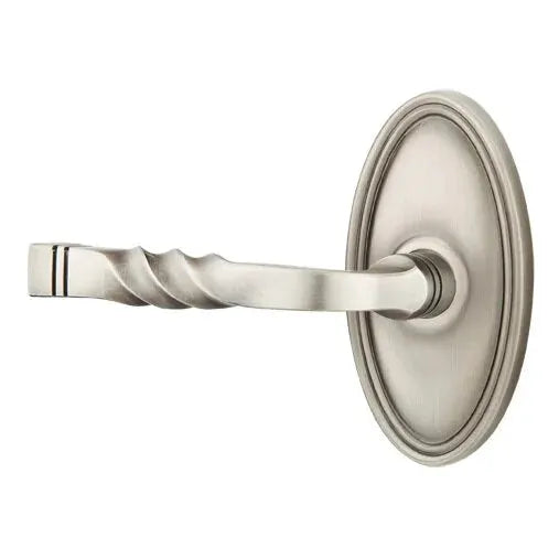 Emtek Sante Fe Lever with Oval Rose by Emtek