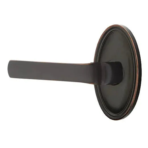 Emtek Spencer Lever with Oval Rose by Emtek