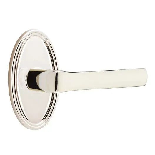 Emtek Spencer Lever with Oval Rose by Emtek