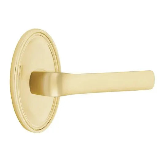 Emtek Spencer Lever with Oval Rose by Emtek