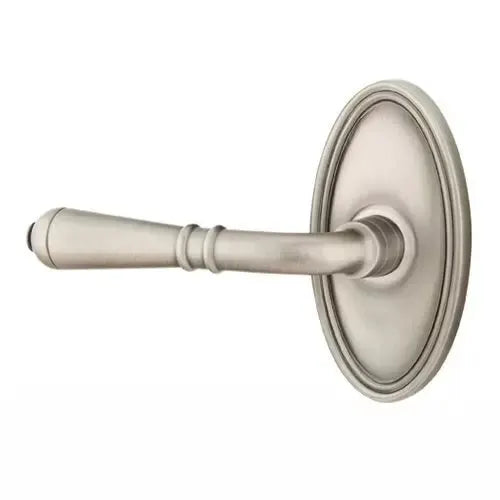 Emtek Turino Door Lever with Oval Rose by Emtek