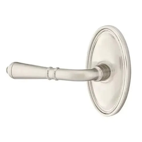 Emtek Turino Door Lever with Oval Rose by Emtek