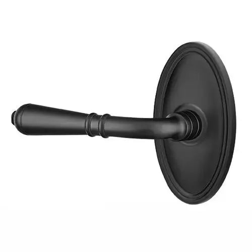 Emtek Turino Door Lever with Oval Rose by Emtek