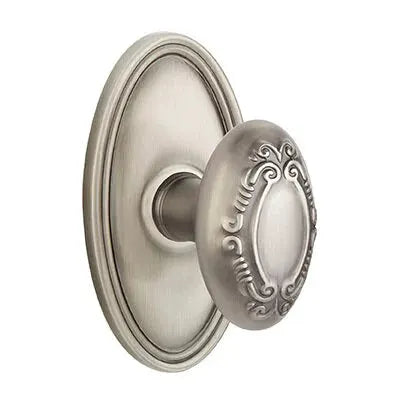 Emtek Victoria Knob with Oval Rose by Emtek