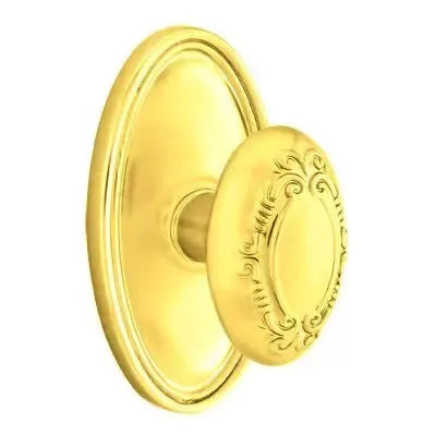 Emtek Victoria Knob with Oval Rose by Emtek