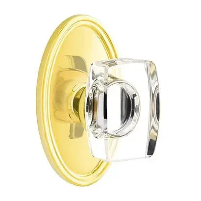 Emtek Windsor Door Knob with Oval Rose by Emtek