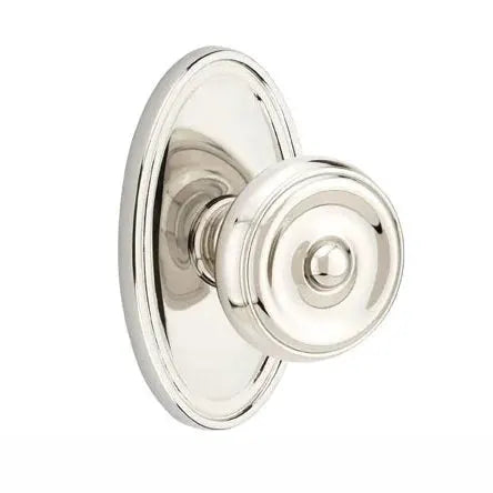 Emtek Waverly Door Knob with Oval Rose by Emtek