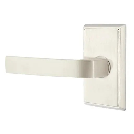 Emtek Breslin Lever with Rectangular Rose by Emtek
