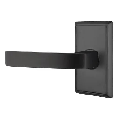 Emtek Breslin Lever with Rectangular Rose by Emtek