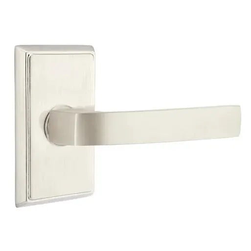 Emtek Breslin Lever with Rectangular Rose by Emtek