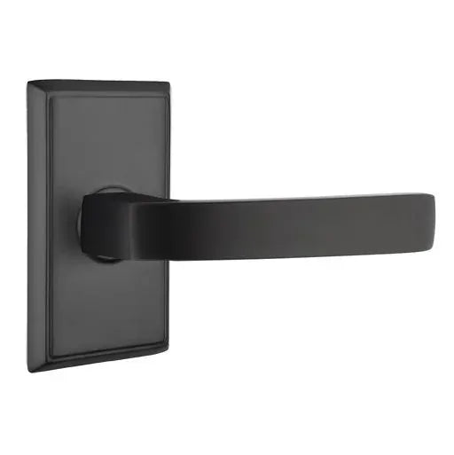 Emtek Breslin Lever with Rectangular Rose by Emtek