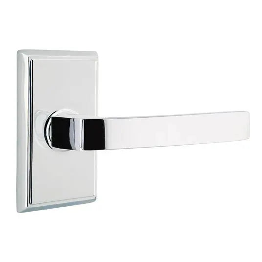 Emtek Breslin Lever with Rectangular Rose by Emtek