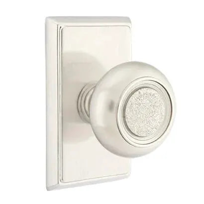 Emtek Belmont Knob with Rectangular Rose by Emtek