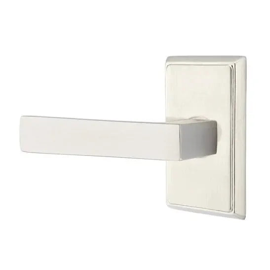 Emtek Dumont Lever with Rectangular Rose by Emtek