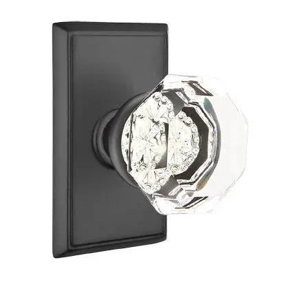 Emtek Old Town Door Knob with Rectangular Rose by Emtek