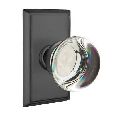 Emtek Providence Door Knob with Rectangular Rose by Emtek