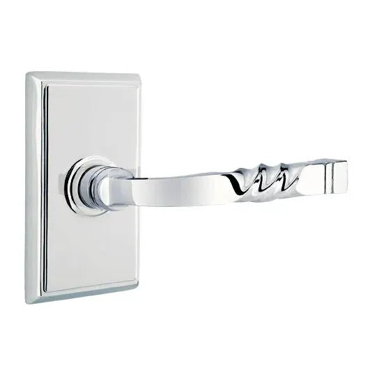 Emtek Sante Fe Lever with Rectangular Rose by Emtek