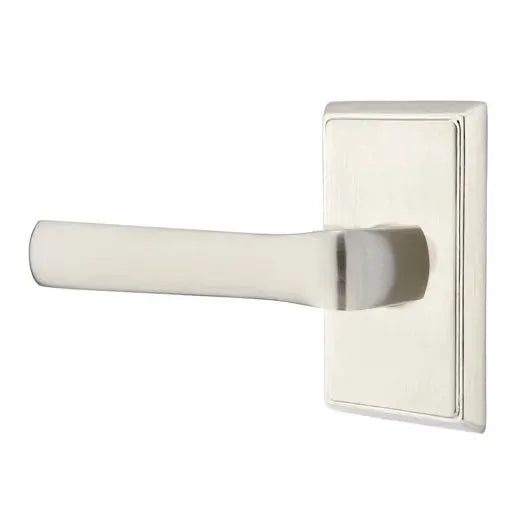 Emtek Spencer Lever with Rectangular Rose by Emtek