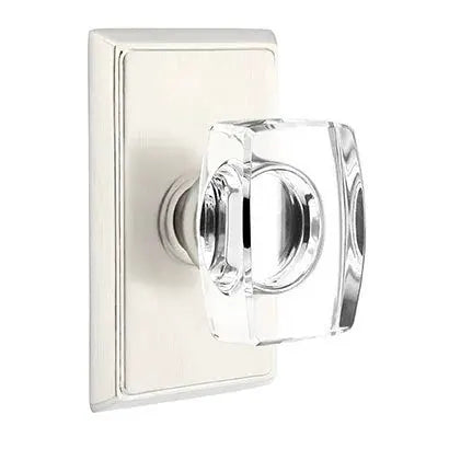 Emtek Windsor Door Knob with Rectangular Rose by Emtek