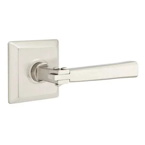 Emtek Arts and Crafts Door Lever with Quincy Rose by Emtek