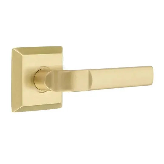 Emtek Aston Lever with Quincy Rose by Emtek
