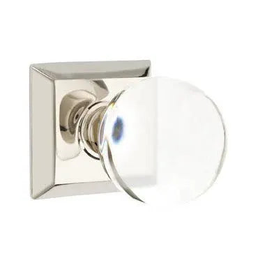 Emtek Bristol Door Knob with Quincy Rose by Emtek