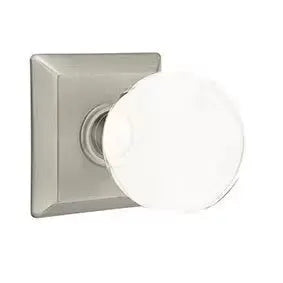 Emtek Bristol Door Knob with Quincy Rose by Emtek